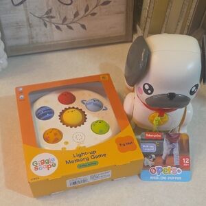 Fisher Price Pet & Gigglescape Light Up Memory Game